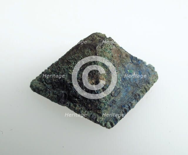 Sword Sheath Mount, Frankish, 7th century. Creator: Unknown.