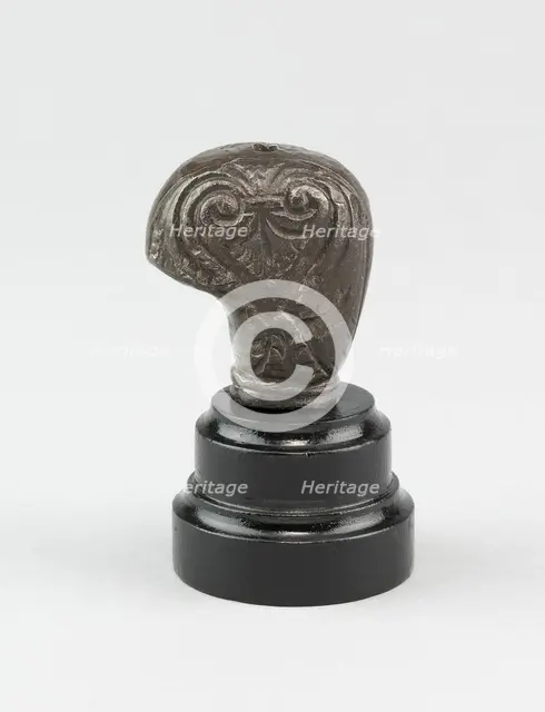 Sword Pommel of Falchion or Saber, England, 1625/50. Creator: Unknown.