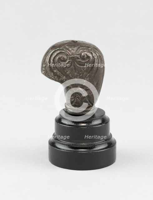 Sword Pommel of Falchion or Saber, England, 1625/50. Creator: Unknown.
