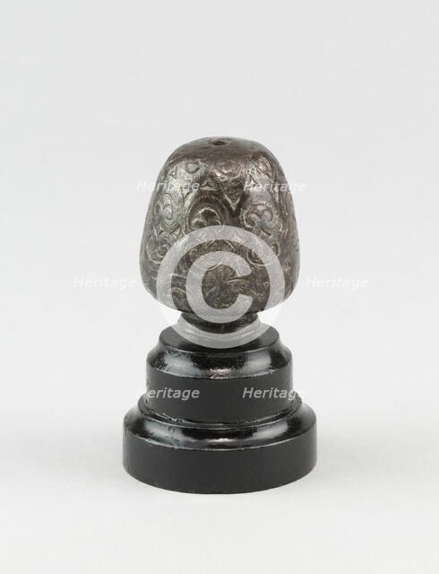 Sword Pommel, Germany, late 16th century. Creator: Unknown.