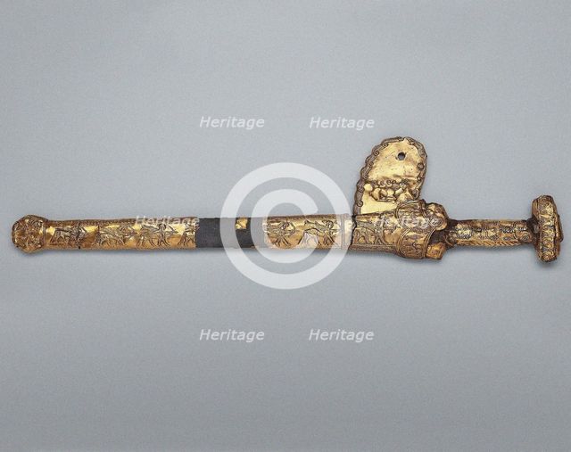 Sword with Sheath, 7th cen. BC. Creator: Scythian Art.