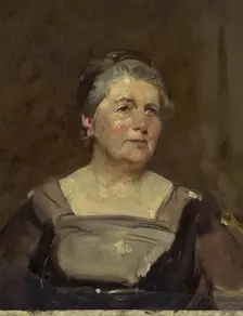Sybil Margaret Thomas, Viscountess Rhondda, early 20th century. Creator: Solomon Joseph Solomon