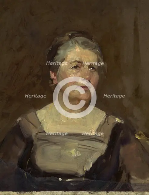 Sybil Margaret Thomas, Viscountess Rhondda, early 20th century. Creator: Solomon Joseph Solomon.