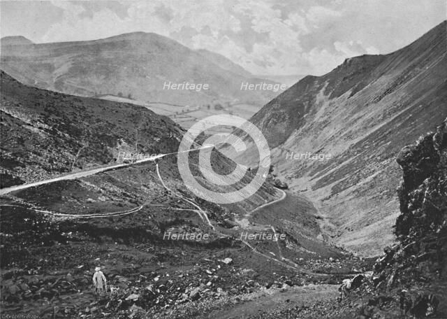 'Sychnant Pass, Near Conway', c1896. Artist: I Slater.