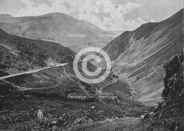 Sychnant Pass, near Conway, c1900. Artist: I Slater.