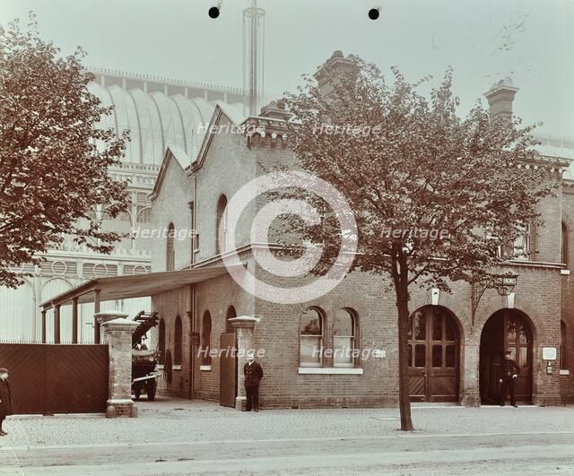 Sydenham Fire Station, Crystal Palace Parade, Lewisham, London, 1907. Artist: Unknown.
