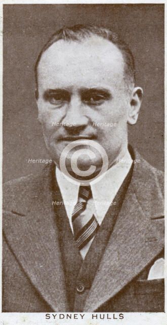 Sydney Hulls, British boxing promoter, 1938. Artist: Unknown