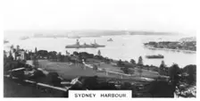 Sydney Harbour, Australia, 1928