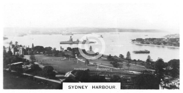Sydney Harbour, Australia, 1928. Artist: Unknown