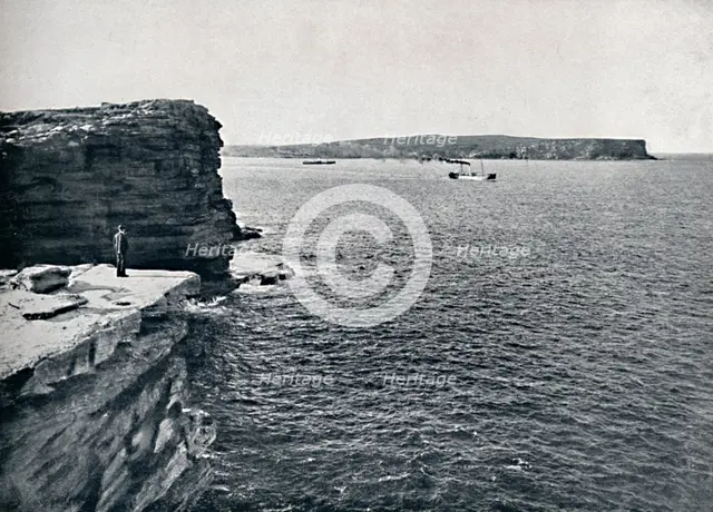 'Sydney Heads, at the Gap at Watson's Bay, c1900. Creator: Unknown.