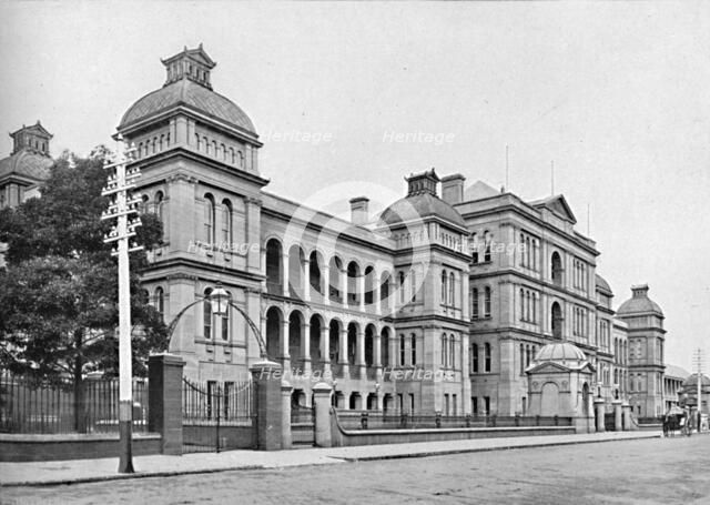 'Sydney Hospital, Macquarie Street, c1900. Creator: Unknown.