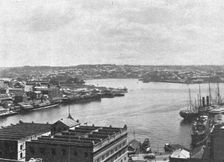 'Sydney. Les quais circulaires; Les Terres Du Pacifique 1914. Creator: Unknown