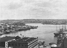 'Sydney. Les quais circulaires; Les Terres Du Pacifique 1914. Creator: Unknown