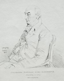Sylvester Lord Glenbervie, 1815. Creator: Jean-Auguste-Dominique Ingres (French, 1780-1867)