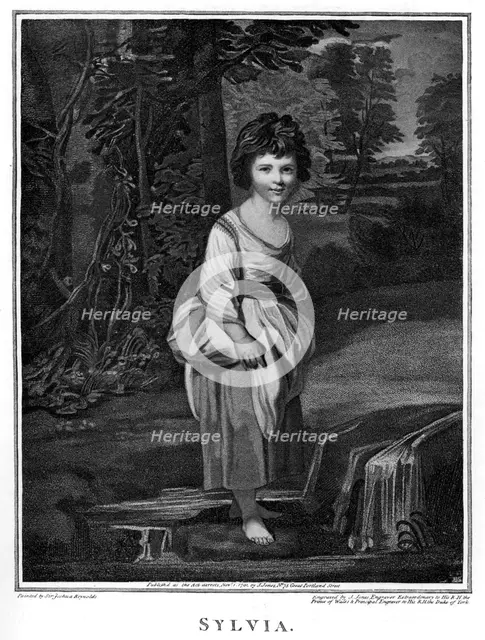 'Sylvia', late 18th century (1905).Artist: J Jones