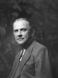 Symington, Thomas H., Mr., portrait photograph, between 1928 and 1942. Creator: Arnold Genthe