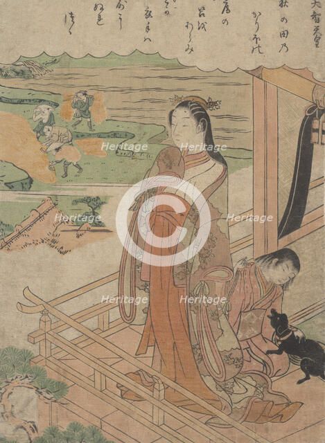 Sympathy, ca. 1768., ca. 1768. Creator: Suzuki Harunobu.