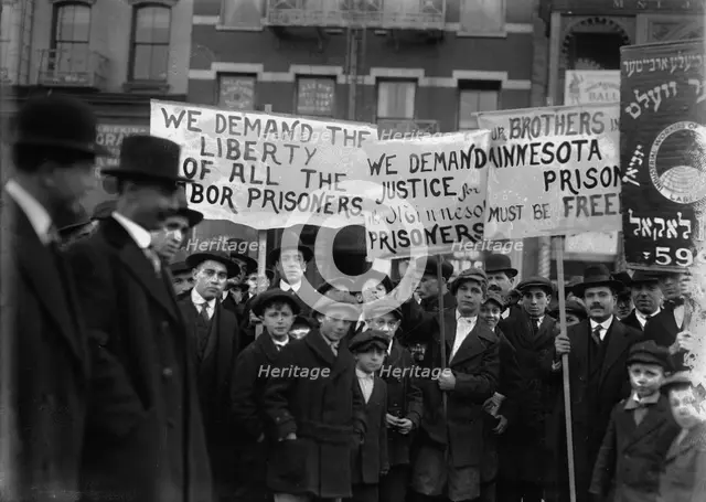 Sympathy [Labor] Parade -- [1916], 1916. Creator: Bain News Service.