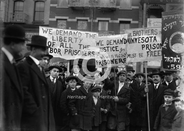 Sympathy [Labor] Parade -- [1916], 1916. Creator: Bain News Service.