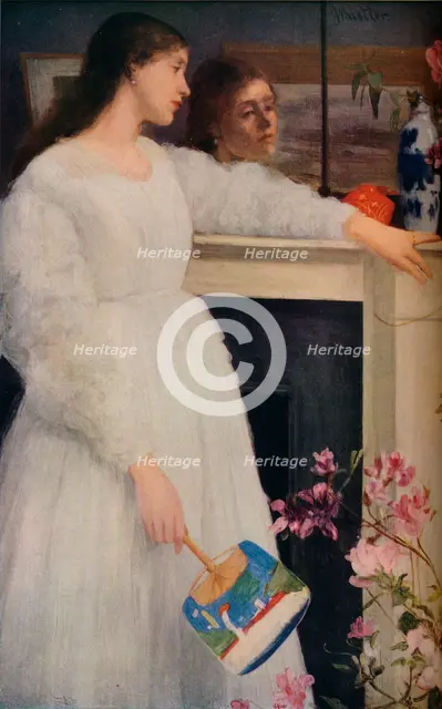 Symphony in White, No. 2: The Little White Girl', (1864-65), 1937. Artist: Unknown