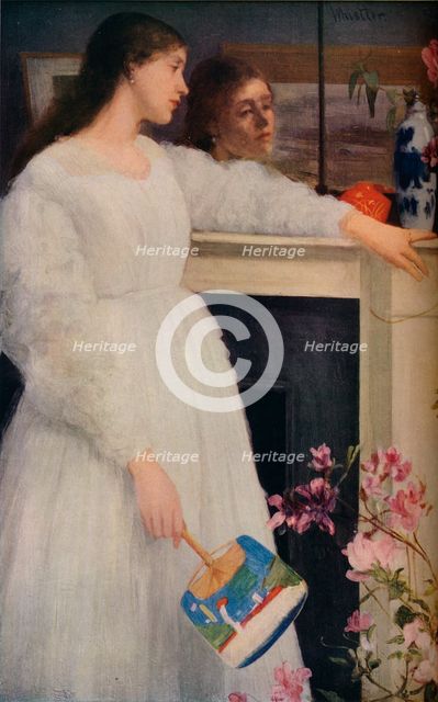 Symphony in White, No. 2: The Little White Girl', (1864-65), 1937. Artist: Unknown