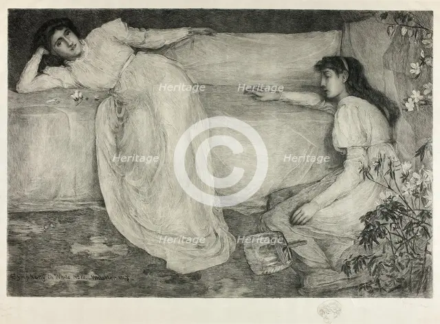 Symphony in White, No. III, 1908. Creator: Peter von Halm.