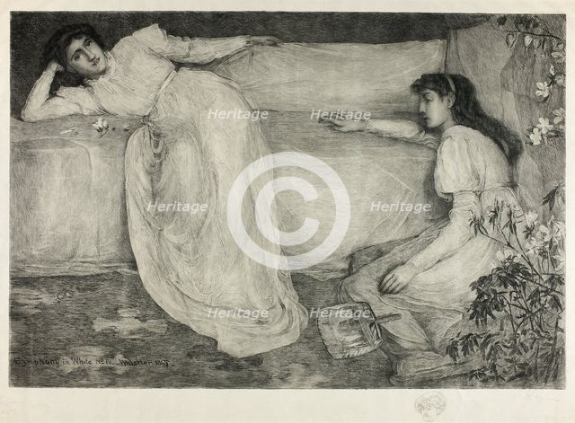 Symphony in White, No. III, 1908. Creator: Peter von Halm.