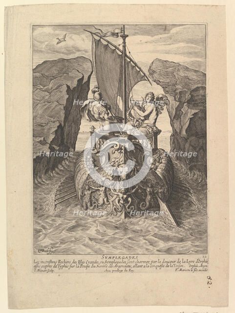 Symplegades, 17th century. Creator: Cornelis Bloemaert.