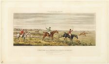 Symptoms of a Skurry, plate three from The Leicestershire Hunt, published 1825. Creator: John Dean Paul