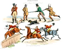 Symptoms of Being Amused 1822.Artist: Henry Thomas Alken