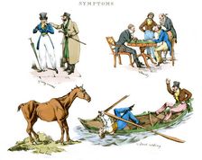 Symptoms of Being Amused 1822.Artist: Henry Thomas Alken