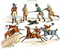 Symptoms of Being Amused 1822.Artist: Henry Thomas Alken