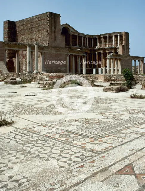 Synagogue, Sardis, Anatolia, Turkey, Later Roman empire (1999). Creator: Unknown.