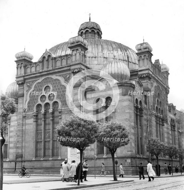 Synagogue, Sofia, Bulgaria, 1959. Creator: Unknown.