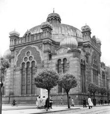 Synagogue, Sofia, Bulgaria, 1959. Creator: Unknown