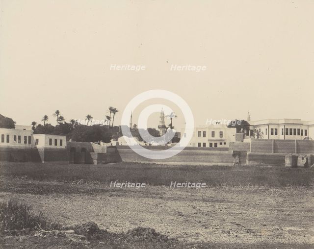 Syout, Constructions Modernes - le Divan, etc., 1851-52, printed 1853-54. Creator: Félix Teynard.