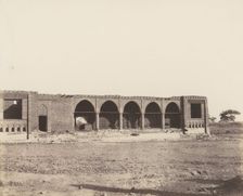 Syout, Caravansérail en Ruines, 1851-52, printed 1853-54. Creator: Félix Teynard