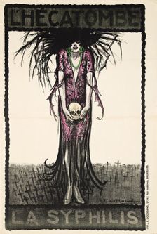 Syphilis, c1922. Creator: Louis Raemaekers