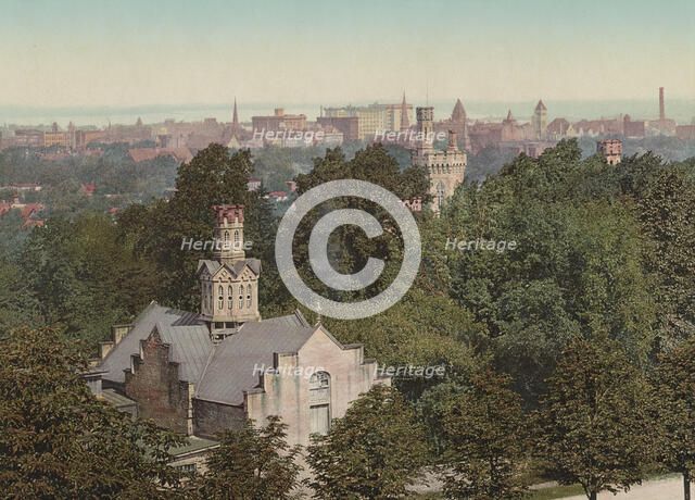 Syracuse from the University, ca 1900. Creator: Unknown.