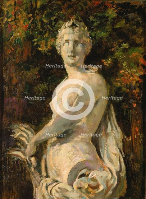 Syrinx, Par Maziere, 1689; Bassin d'Apollon, 1913. Creator: Carroll Beckwith.