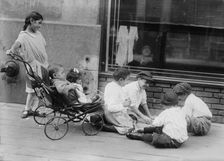 Syrian children, between c1915 and c1920. Creator: Bain News Service