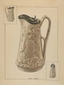 Syrup Jug, c. 1936. Creator: John Dana