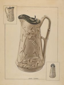 Syrup Jug, c. 1936. Creator: John Dana