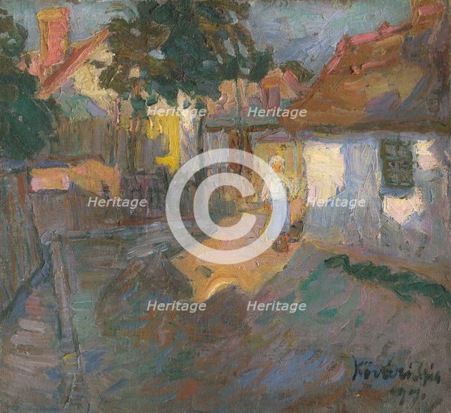 Szolnok, 1910. Creator: Konstantín Kövári-Kacmarik.