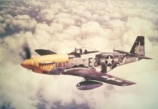P-51 Mustang, c1950s. Creator: Unknown