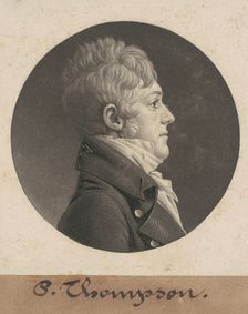 P. Thompson, 1805. Creator: Charles Balthazar Julien Févret de Saint-Mémin
