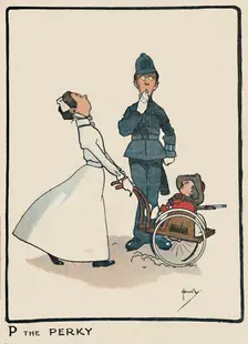 P the Perky 1903. Artist: John Hassall