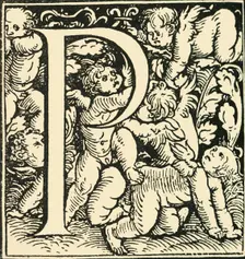 P - An Alphabet by Hans Weiditz c1520-1521, (1908). Creator: Hans Weiditz