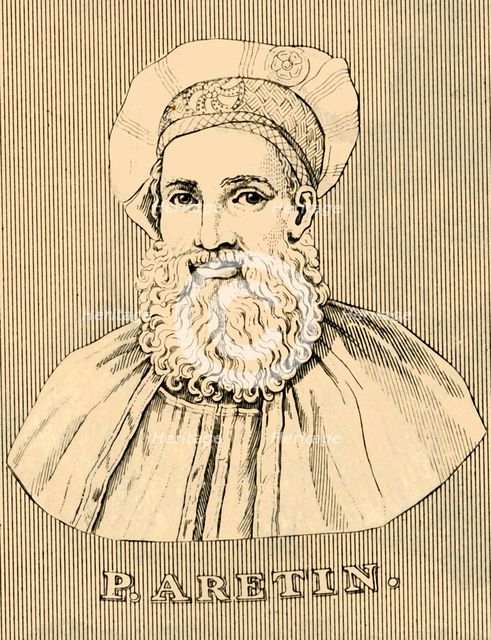 'P. Aretin', (1492-1556), 1830. Creator: Unknown.