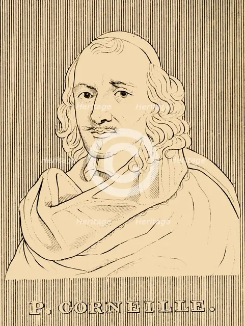 'P. Corneille', (1606-1684), 1830. Creator: Unknown.